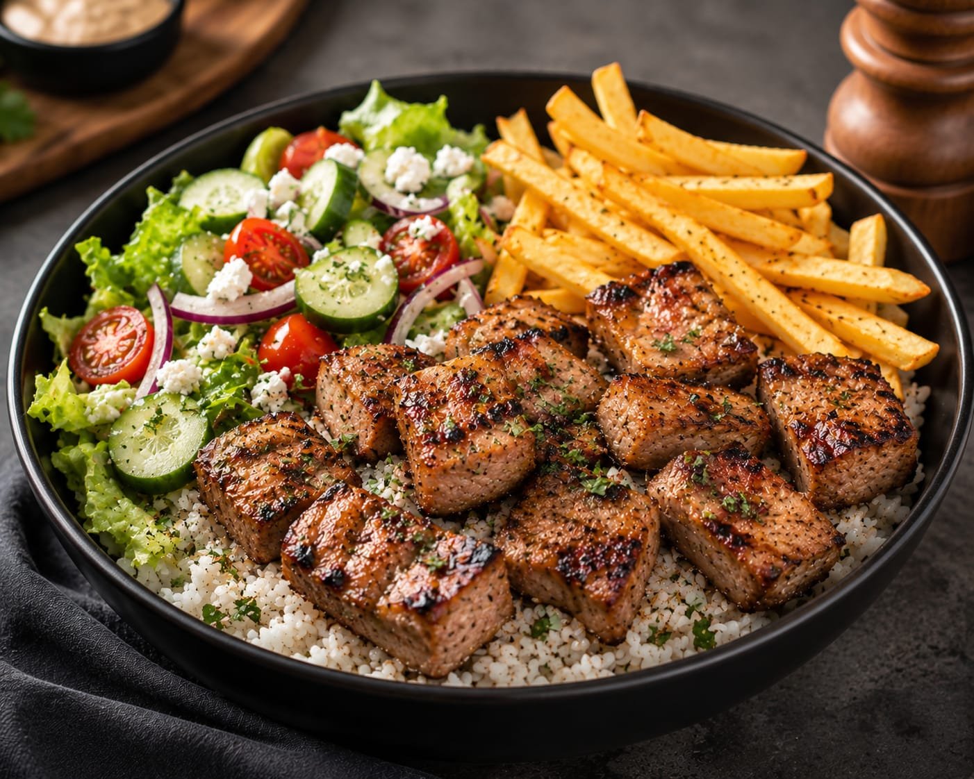 Shashlik Pork Rice Bowl